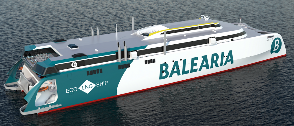 NEW FAST FERRY FOR BALEARIA